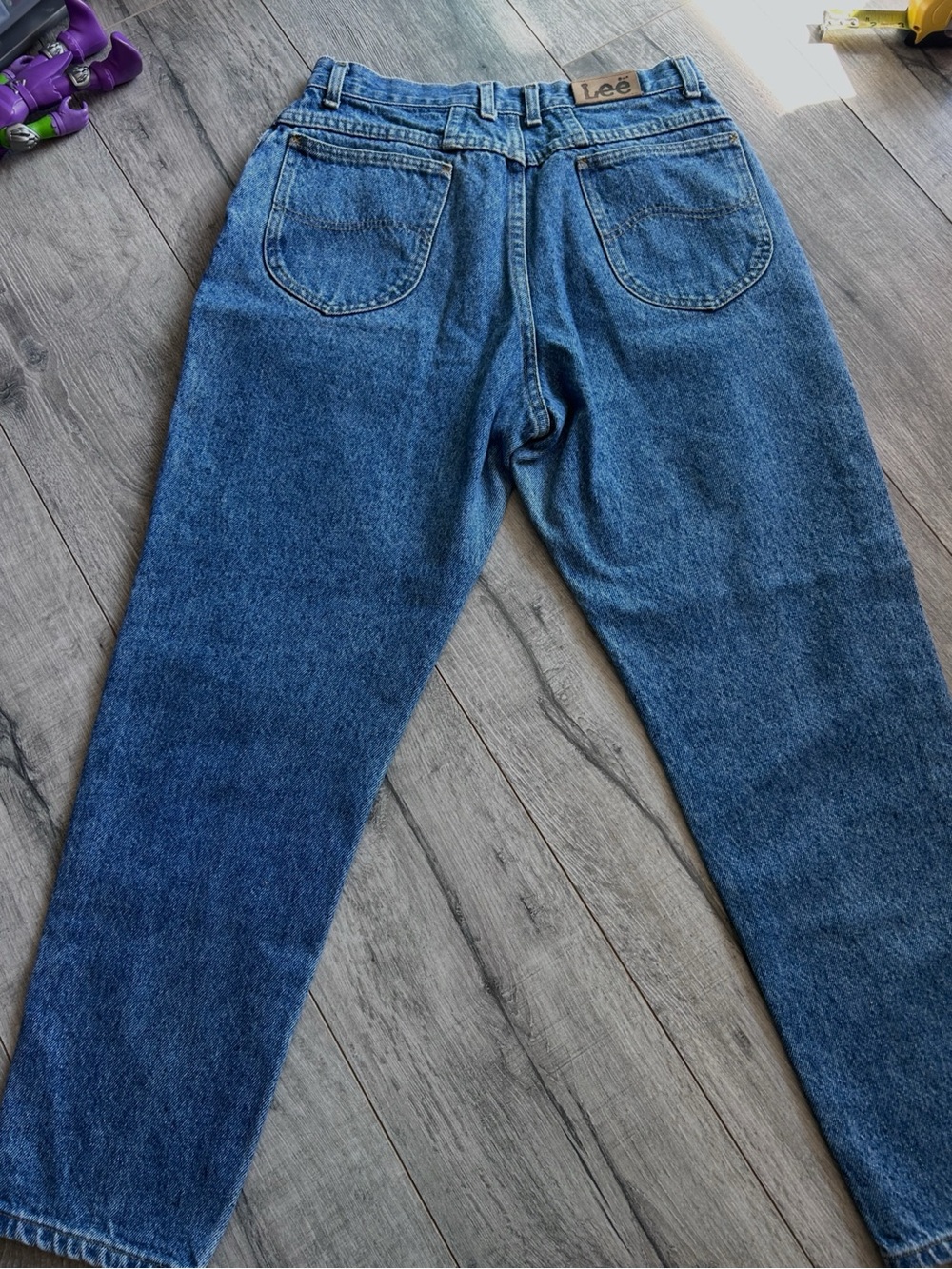 Lee Rider’s Vintage Blue Denim Jeans - Picture 6 of 10
